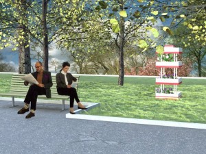 stand for flowers flower pot 3D-Modell