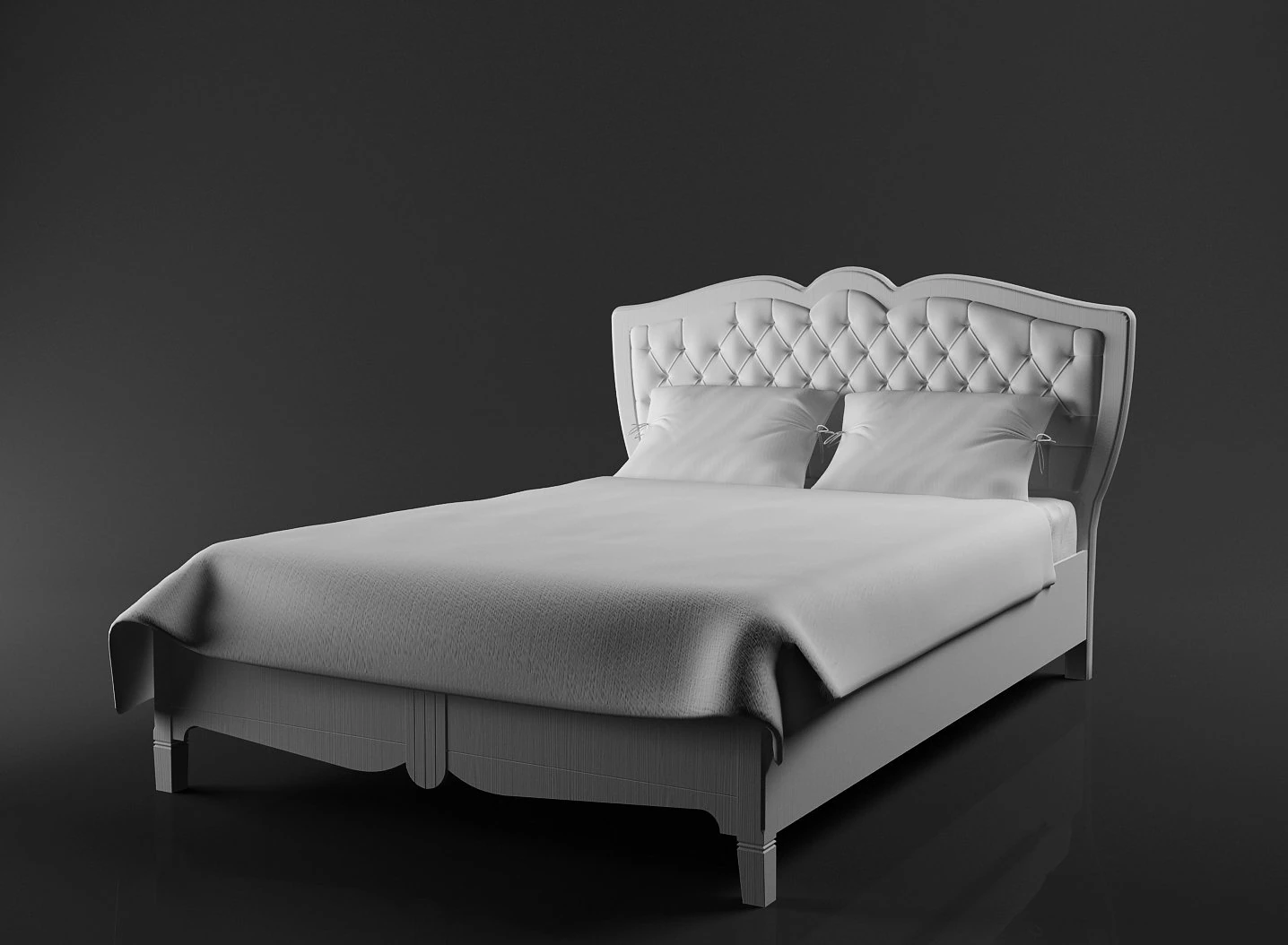 bed francesco pasi 3D Model .c4d .max .obj .3ds .fbx .stl .blend 