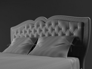 bed francesco pasi 3D 模型