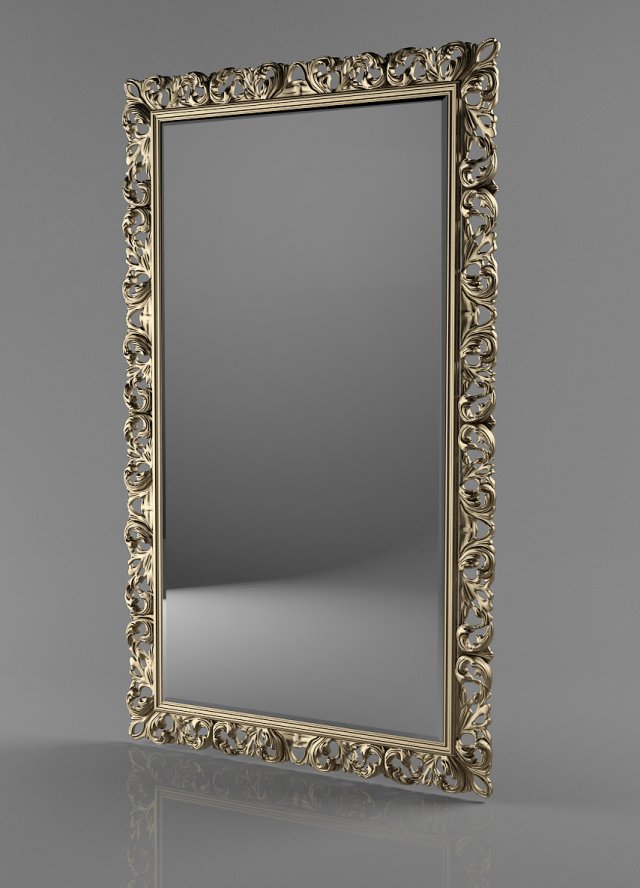 mirror Model 3D .c4d .max .obj .3ds .fbx .stl .blend 