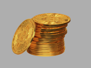 Bitcoin Stack 01 Modèle 3D