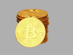 Bitcoin Stack 01 3D Model