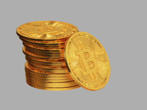 Bitcoin Stack 01 Modèle 3D