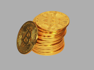Bitcoin Stack 01 Modèle 3D