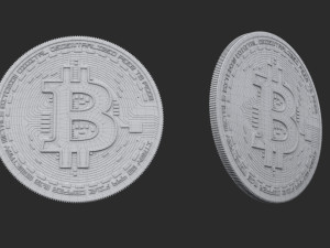 Bitcoin Stack 01 Modèle 3D