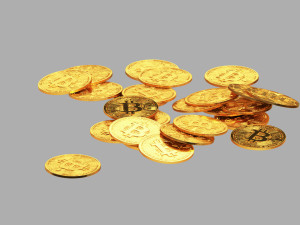 Bitcoin Stack 02 Modèle 3D