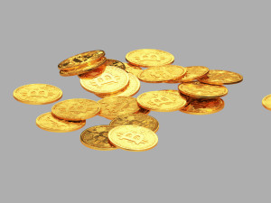 Bitcoin Stack 02 Modèle 3D