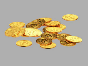 Bitcoin Stack 02 3D Model