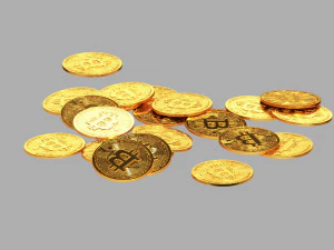 Bitcoin Stack 02 3D Model