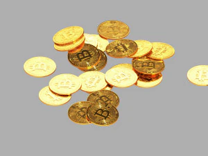 Bitcoin Stack 02 3D Model