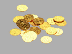 Bitcoin Stack 02 3D Model