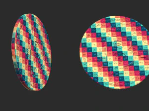 Bitcoin Stack 02 3D Model