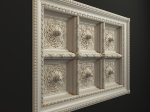 Classic Celing 1 Model 3D