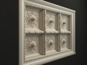Classic Celing 1 3D Model