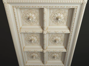 Classic Celing 1 3D Model