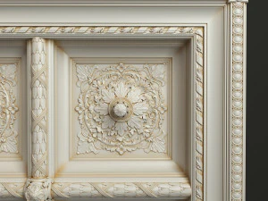 Classic Celing 1 3D Model