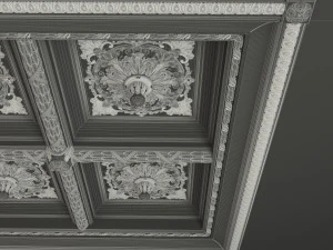 Classic Celing 1 3D Model