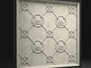 Classic Ceiling 2 3D Model