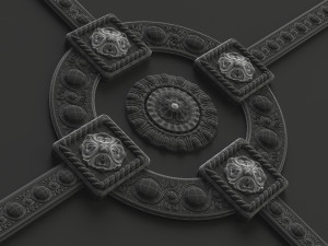 Classic Ceiling 2 Modelo 3D