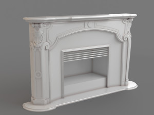 Fireplace 3D Model