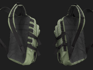 Military Backpack 20L 3D Model