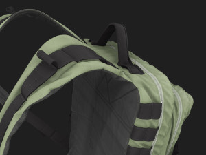 Military Backpack 20L 3D Model