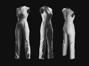 Basemesh Bodysuit Collection 3D Model
