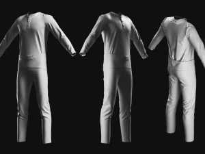 Basemesh Bodysuit Collection 3D Model