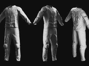 Basemesh Bodysuit Collection 3D Model