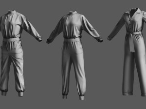 Basemesh Bodysuit Collection Modelo 3D