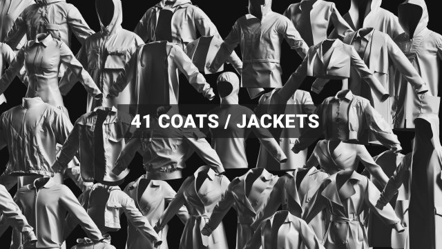 Basemesh Cape Hood Collection Modello 3D .c4d .max .obj .3ds .fbx .stl .blend 