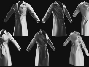 Basemesh Cape Hood Collection Modello 3D