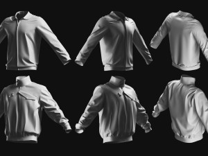 Basemesh Cape Hood Collection Modello 3D