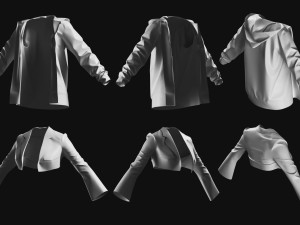 Basemesh Cape Hood Collection Modello 3D