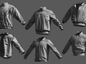 Basemesh Cape Hood Collection Modello 3D