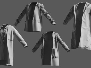 Basemesh Cape Hood Collection Modello 3D