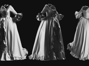 Basemesh Dress Collection v3 3D Model
