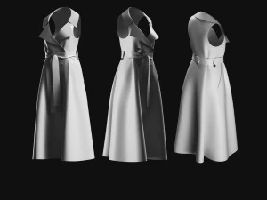 Basemesh Dress Collection v4 3D Model