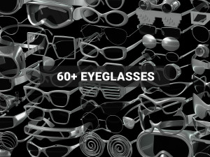 Basemesh Eyeglasses Collection Modèle 3D
