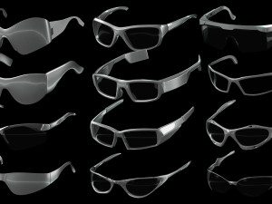 Basemesh Eyeglasses Collection Modèle 3D