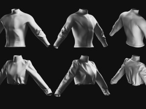 Basemesh Sweater Collection 3D 模型