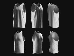Basemesh T-shirt Collection 3D Model