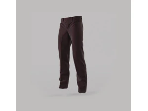 Trousers pair of pants in maroon 3D Model