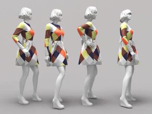Woman Mannequin 1 3D Model