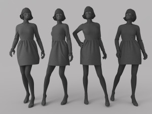Woman Mannequin 1 Modelo 3D