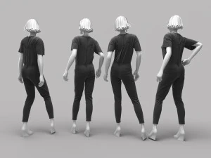 Woman Mannequin 2 3D Model