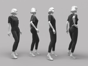 Woman Mannequin 2 3D Model