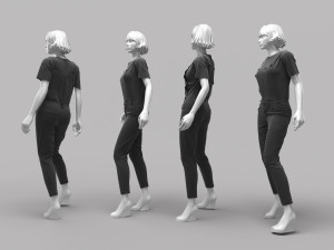 Woman Mannequin 2 3D Model