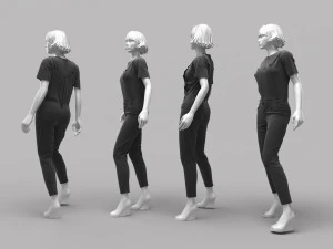 Woman Mannequin 2 3D Model