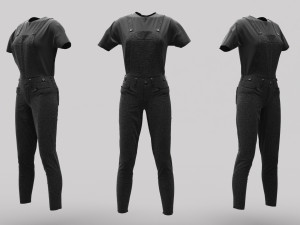 Female Clothing 02 3D Model